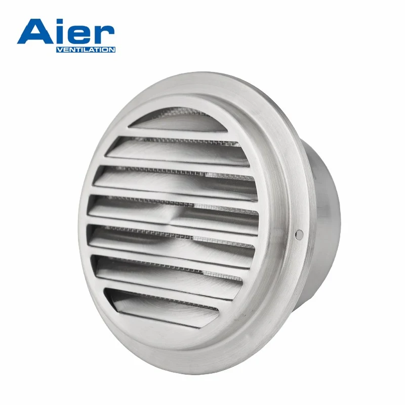 Louveur externe circulaire en acier inoxydable (SSCE)