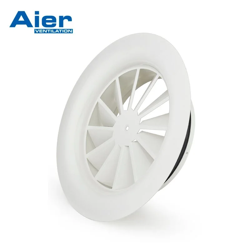 Diffuseur rond tourbillon avec lames fixes (SRD-A)