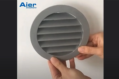 Type de coulée Louveur en aluminium